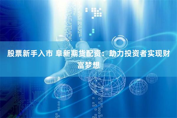 股票新手入市 阜新期货配资：助力投资者实现财富梦想
