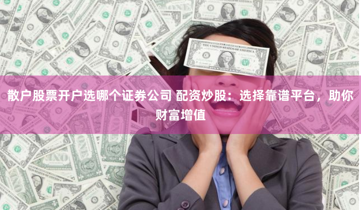 散户股票开户选哪个证券公司 配资炒股：选择靠谱平台，助你财富增值