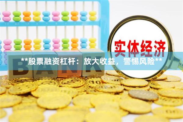 **股票融资杠杆：放大收益，警惕风险**